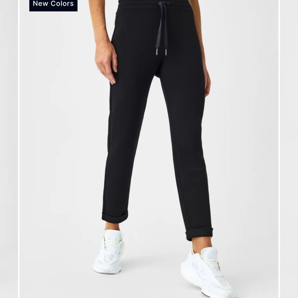 Spanx Air Essentials Tapered Leg Pants - Black 2X - Picture 2 of 3